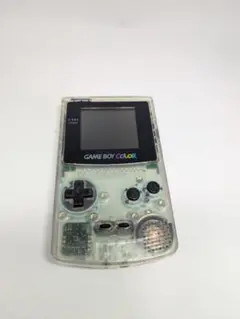 【GBC】ゲームボーイカラー　本体　クリア　スケルトン