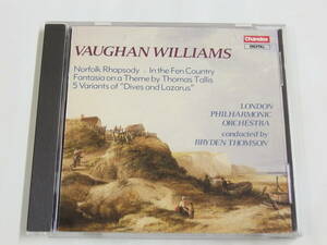 CD / VAUGHAN WILLIAMS / NORFOLK RHAPSODY etc. / LONDON PHILHARMONIC ORCHESTRA / THOMSON / 『M1』 / 中古