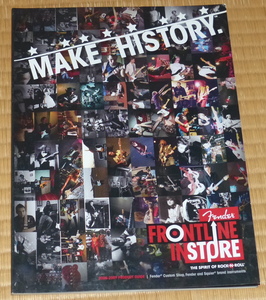 2008 - 2009 Fender Frontline in Store Guitar & Bass Catalog ☆ フェンダー フロントライン ギター カタログ