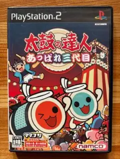 ケースのみ！　PS2太鼓の達人あっぱれ三代目