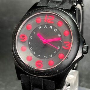 MARC BY MARCJACOBS マークバイマークジェイコブス MBM2530 腕時計 アナログ クオーツ 3針 ブラック文字盤 新品電池交換済み 動作確認済み