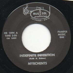 英7 Myrchents Indefinite Inhibition / All Around You HR1094 Musicol UK /00080