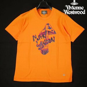 新品1円～★Vivienne Westwood MAN ヴィヴィアンウエストウッド メンズ MUSHROOM MAN LONDON 日本製半袖 クルーネックTシャツ 46 M◆6134◆