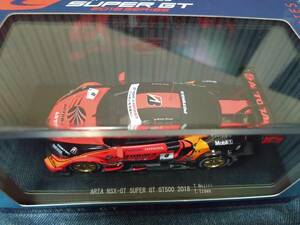 1/43 EBBRO 2018年スーパーGT ARTA NSX-GT#8 野尻智紀、伊沢拓也