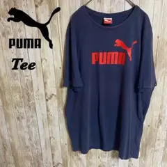 【D27】PUMAプーマ　ビッグロゴデザインTee