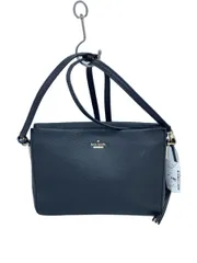 kate spade new york ショルダーバッグ レザー ブラック 無地 PXRU9454