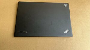 ジャンク現状簡易チェック ThinkPad X1 Carbon Core i7-5600U 8GB HDD無し L1258