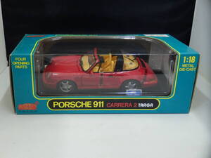 アンソン ポルシェ 911 カレラ カブリオレ 1/18 ANSON PORSCHE 911 CARRERA CABRIOLET　