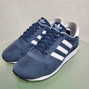 adidas アディダス ZX500 OG スニーカー 26㎝ ネイビー 人気モデル 美品