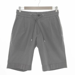 ●2020SS 超美品 AKM エイケイエム シアサッカー ショートパンツ ショーツ メンズM グレーSEER SUCKER JERSEY SWING EASY SHORTS 1AA/91811