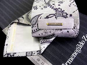 *:.*:【新品N】6718 【刺繍 ペイズリー柄】上位モデル【Ｚｅｇｎａ】ゼニアのネクタイ