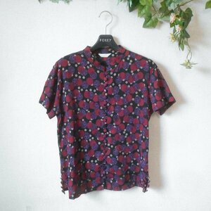 ピンクハウス PINKHOUSE シャツ ブラウス 和風 柄 レディース L 夏 日本製