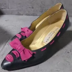 【BALENCIAGA】 バレンシアガ （35 1/2） リボン パンプス