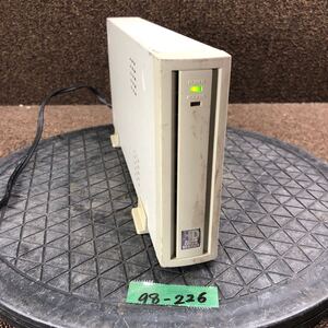 98-226 激安 レトロPC パーツ 外付けHDD ハードディスク IO DATA アイ・オー・データ HDVS-UM20G/CBSC SCSI 通電のみ確認 HDD無し ジャンク