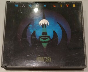 MAGMA LIVE Hha 旧規格輸入盤中古2枚組CD マグマ ライヴ christian vander kohntark REX X 7th フランス本国盤