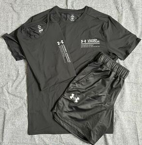 UNDER ARMOUR 新品未使用NEWMODEL UAアイソチル ショートスリーブTシャツ・UAアイソチル スリーブレスTシャツトレーニングウェア３セット　