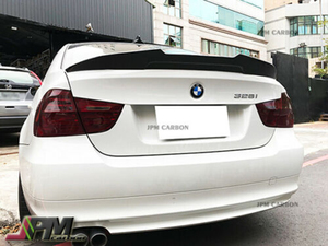 PS Style BMW E90 M3 320i 328i 335i セダン カーボン リアトランクスポイラー