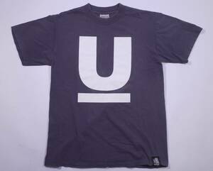 JONIO手作り UNDERCOVER 90年代/最初期 幻のone and onlyオリジナル/手刷り Uロゴ Tシャツ オニータM 超希少カラーNAVY affa/off/ma-1