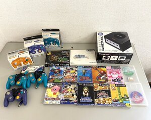 高崎店【現状品】r12-60 ニンテンドー Nintendo GAMECUBE ゲームキューブ DOL-001 本体 ソフト コントローラー まとめ