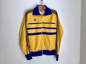 アディダス スウェーデン代表モデルカラー ジャージ フランス製 ヴィンテージ adidas 70s VENTEX Sweden made in france ズラタン イブラ