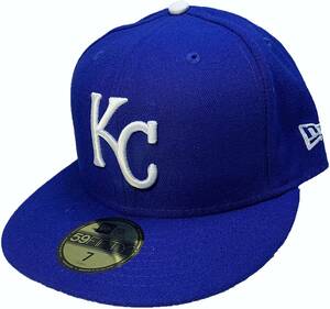 New Era ニューエラ 59FIFTY MLB カンザスシティ ロイヤルズ ベースボールキャップ (ロイヤルブルー) 7 5/8 60.6cm [並行輸入品]