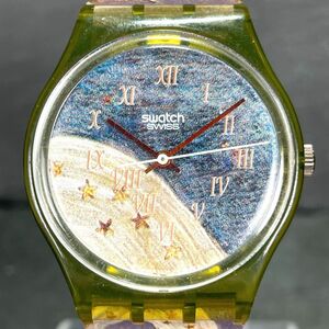 SWATCH スウォッチ GG122 腕時計 アナログ クオーツ 3針 スケルトン ラバーバンド 男女兼用 ユニセックス 新品電池交換済み 動作確認済み