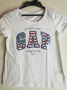 【GAP】スパンコールアメリカンTシャツ♪~140~ギャップキッズ