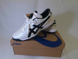 新品　アシックス　asics　サッカー　トレーニングシューズ　カンガルーレザー　２６㎝