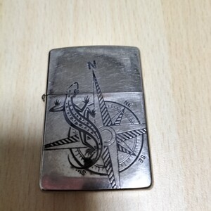 ZIPPO/ジッポー Marlboro/マルボロ トカゲ/リザードコンパス 94年製 ジッポ　タバコ　ライター