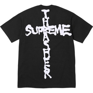 新品未開封 Supreme Thrasher Cross Tee Black Tシャツ 24FW 黒 