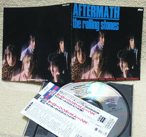 即決！送料230円●帯付きCD ローリング・ストーンズ Rolling Stones Aftermath US仕様 abkcoデジタルリマスター盤 対訳