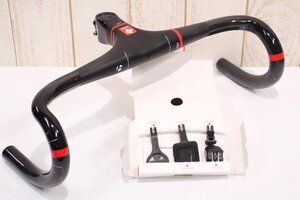 ★BONTRAGER ボントレガー XXX VR-CF ステム一体型カーボンドロップハンドル 400mm(C-C) 極上品