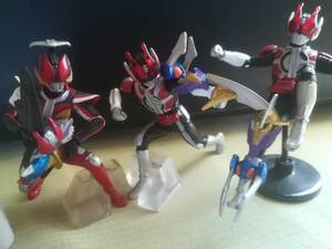 仮面ライダー電王 クライマックスフォーム キック パンチ ライナーフォームA 最後までクライマックス編 バンダイ ガチャポン まとめ 3体