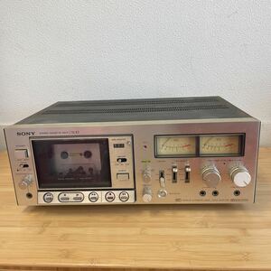 【通電のみ確認】SONY ソニー TC-K7 STEREO CASSETTE DECK ステレオカセットデッキ 