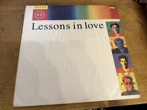 12”★Level 42 / Lessons In Love / シンセ・ポップ・ディスコ！