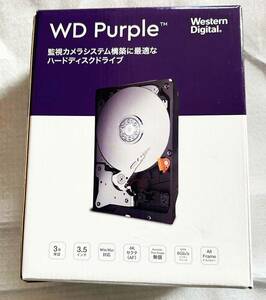Western Digital HDD 1TB WD Purple 監視システム 3.5インチ 内蔵HDD WD10PURZ