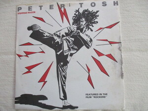 PETER TOSH 7！STEPPING RAZOR, LEGALIZE IT, UK ORG 7インチ EP 45, 美盤