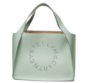 希少　美品　送料込　ステラ マッカートニー STELLA McCARTNEY バッグ ショルダー　トートバッグ MIST ミスト グリーン