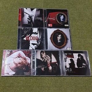 【名盤！】Acid Black Cherry CDアルバム7枚セット BLACK LIST Q.E.D L-エル- 2012 BLOOD TOUR 2012 LIVE 2015 arena tour L best ベスト