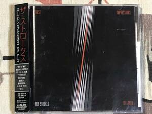 ★非売品CD　THE STROKES /ザ・ストロークス「 FIRST IMPRESSIONS OF EARTH」 見本盤 　promo only レア盤　japan mint sample