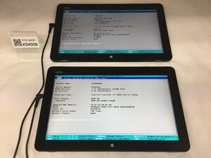 ジャンク2台セット/FUJITSU ARROWS Tab R727/Core i5 7300U 2.60GHz/128GB/4GB/12.5インチ/OS無し/第7世代/AC欠品