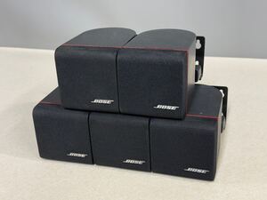 BOSE ボーズ キューブスピーカー サテライトスピーカー 5個セット 動作未確認 現状品 