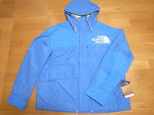 【送料無料 即決】日本未展開 THE NORTH FACE 86 LOW-FI HI-TEK MOUNTAIN JACKET SUPER SONIC BLUE XL 新品 マウンテン WINDWALL 海外限定