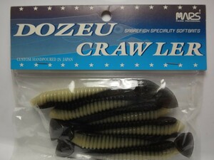 MARS DOZEU CRAWLER どぜう-GL ③ マーズ どぜうクローラー　グロウ(蓄光) タチウオ攻略専用ソフトベイト ストライクヘッド ヒラメ マゴチ