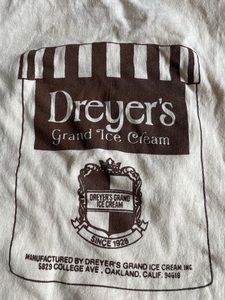 ビンテージ ドライヤーズ グランド アイスクリーム ポケット Tシャツ Dreyer