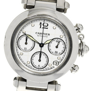 カルティエ CARTIER W31039M7 パシャC クロノ デイト 自動巻き ボーイズ _844773