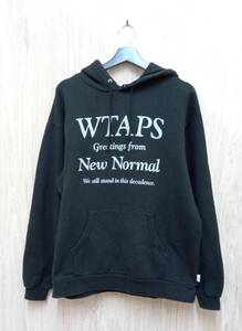 WTAPS/ダブルタップス/パーカー/20AW/NEW NORMAL HOODED/ブラック/サイズ03