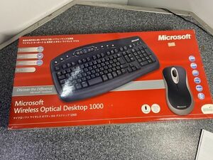 マイクロソフト　キーボード Wireless Optical Desktop 1000 B5Q-00039