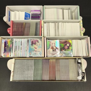 chaos tcg 約8kg カオス バカテス リトルバスターズ 棗鈴 水着 島田美波 金箔押し サイン 引退品 まとめ売り スリーブ 大量 カード 等