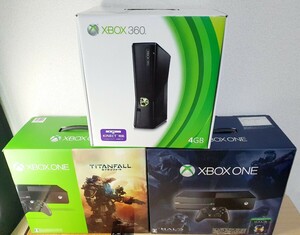 ☆1円スタート☆ XBOX ONE 360 3台セット まとめ 動作確認済み 初期化済み